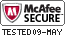 Secure tested 26-Sep